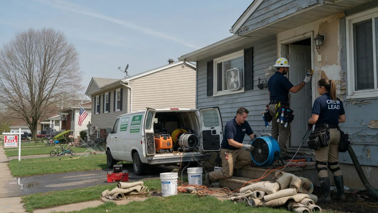 Flood Cleanup in Deer Island, OR near me