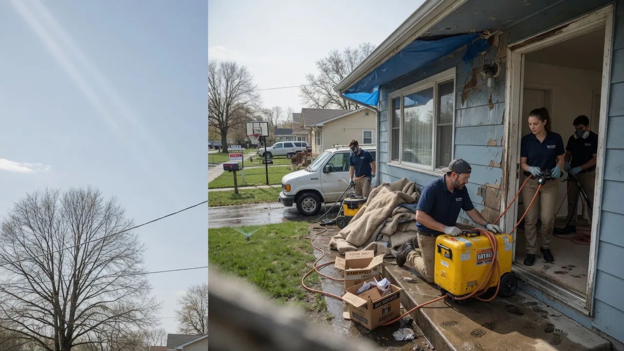 Basement Flood Cleanup in Deer Island, OR near me